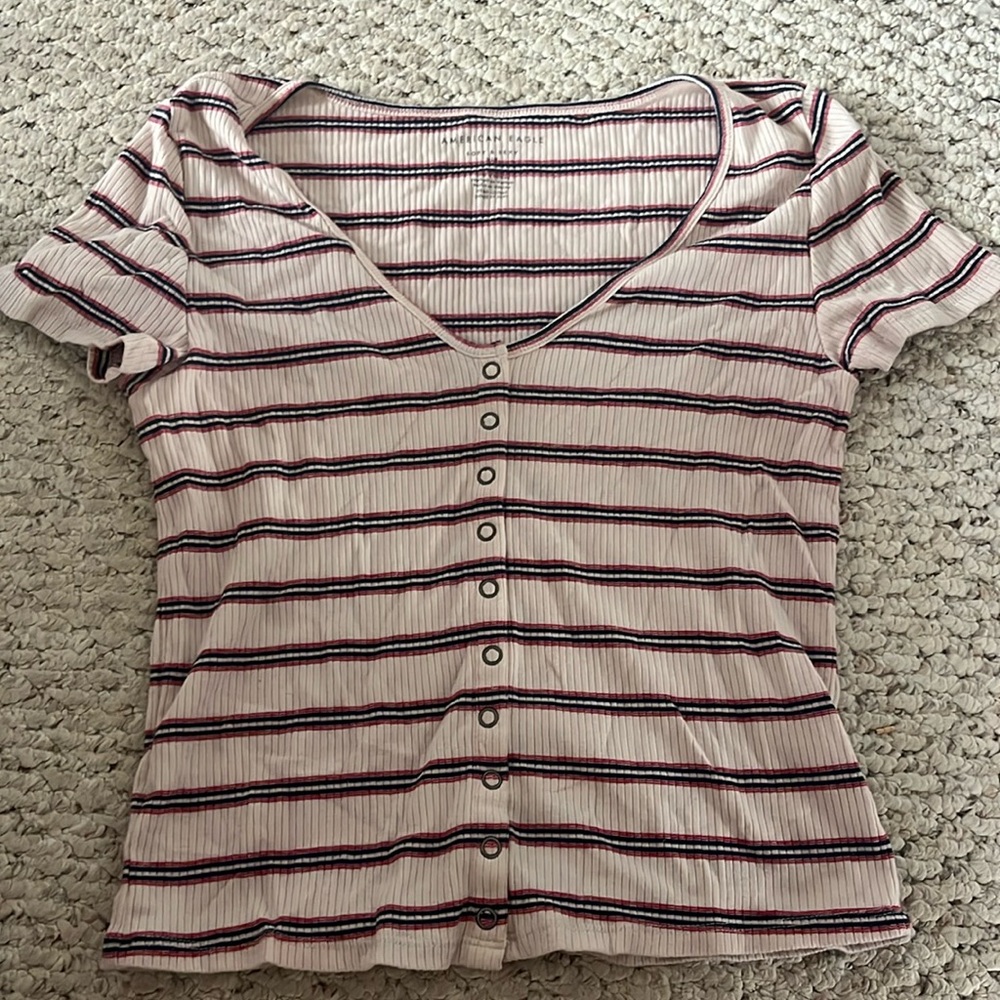 American Eagle stripped T shirt